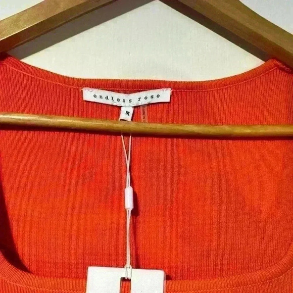 NWT Endless Rose Cutout Knit Mini Bodycon Dress - Picture 7 of 7